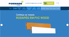Desktop Screenshot of pormade.com.br